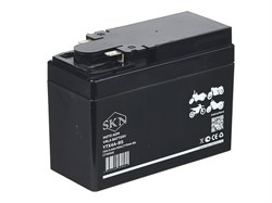 Аккумулятор стартерный для мототехники SKN YTX4A-BS (12V/2,5Ah/45A) [YTR4A-BS, CT 12026] 0000116