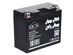 Аккумулятор стартерный для мототехники SKN YT12B-4 (12V/10Ah/155A)  [CT 1212.1, YT12B-BS] 0000121