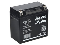 Аккумулятор стартерный для мототехники SKN YTX14L-BS (12V/12Ah/200А) [CT1214, YB14L-A2] 0000124
