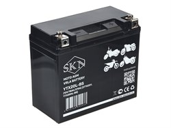 Аккумулятор стартерный для мототехники SKN YTX20L-BS (12V/18Ah/270A) [CT 12201, YTX20HL-BS] 0000125