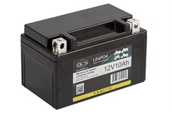 Аккумулятор для мототехники SKN LiFePO4 YTZ10S (12V/10Ah/190A) [UTZ10S, CT 1210.1, MT 12-10] 0000191