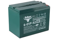 Тяговый аккумулятор RuTrike 6-EVF-52 (12V52A/H C3) 022598