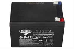 Аккумулятор RuTrike 6-F-12 (12V12A/H C20) 023274