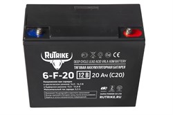 Аккумулятор RuTrike 6-F-20 (12V20A/H C20) 023275