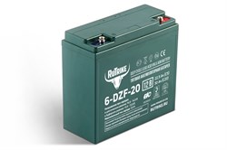 Тяговый аккумулятор RuTrike 6-DZF-20 (12V20A/H C2) 022834