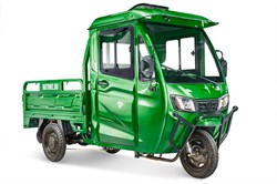 Грузовой электротрицикл Rutrike КАРГО Кабина 1500 60V1000W Зеленый-2236 022468-2236