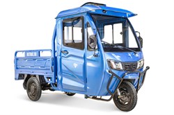Грузовой электротрицикл Rutrike КАРГО Кабина 1500 60V1000W темно-синий-2652 022468-2652