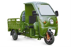 Грузовой электротрицикл Rutrike Глобус 1500 60V/1000W Зеленый-2646 023370-2646