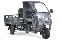 Грузовой электротрицикл Rutrike D4 NEXT КАБИНА 1800 60V1500W темно-серый-2582 023400-2582