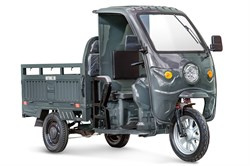 Грузовой электротрицикл Rutrike Гермес 1500 60V1200W Серый-2751 024456-2751