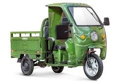 Грузовой электротрицикл Rutrike Гермес 1500 60V1200W темно-зеленый-2752 024456-2752