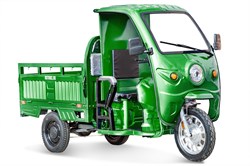 Грузовой электротрицикл Rutrike Гермес Pro 1500 72V2200W темно-зеленый-2813 024457-2813