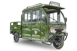 Грузовой электротрицикл Rutrike Рейс 1300 60V1200W темно-синий матовый-2740 024458-2740