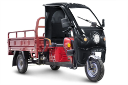 Грузовой электротрицикл Rutrike D4 КАБИНА 1800 60V1500W Красный-2887 025111-2887