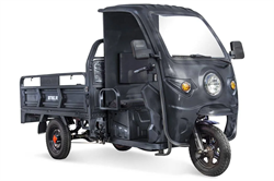 Грузовой электротрицикл Rutrike D4 КАБИНА 1800 60V1500W Черный-2888 025111-2888