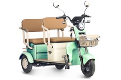 Электротрицикл Rutrike Gelbert Atlas 48V/60V 600Вт Зеленый-3025 0000140-3025