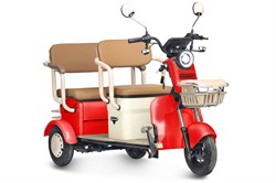 Электротрицикл Rutrike Gelbert Atlas 48V/60V 600Вт Красный-3026 0000140-3026
