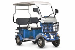 Электротрицикл Rutrike Gelbert Hara 48V/60V 600Вт Синий-3040 0000147-3040