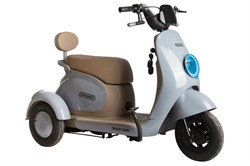 Электротрицикл Rutrike Gelbert Ogma 48V/60V 650Вт Серо-голубой-3051 0000252-3051