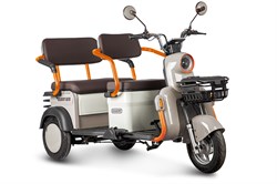 Электротрицикл Rutrike Gelbert Beta 48V/60V 800Вт Бежевый-3027 0000256-3027