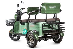 Электротрицикл Rutrike Gelbert Kang 48V/60V 800Вт Зеленый-3042 0000266-3042
