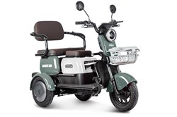 Электротрицикл Rutrike Gelbert Sun 48V/60V 650Вт Зелено-белый-3057 0000271-3057