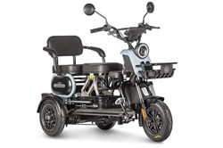 Электротрицикл Wanshida UN MOTO 60V 650Вт черно-синий-3103 0000285-3103