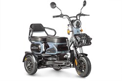 Электротрицикл Wanshida HOT HATCH 60V 650Вт черно-синий-3071 0000288-3071