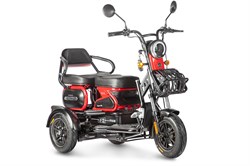 Электротрицикл Wanshida HOT HATCH 60V 650Вт Черно-красный-3073 0000288-3073