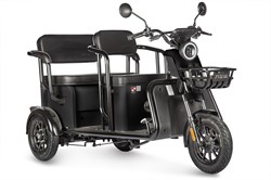 Электротрицикл Wanshida LC300 60V 1000Вт Черный-3075 0000310-3075