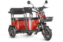 Электротрицикл Wanshida UM+ 60V 1000Вт Красный-3101 0000314-3101