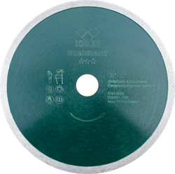 Диск алмазный KEOS Standart сплошной (керамогранит) 200мм/25,4/22,23 (DBS01.200) 73111