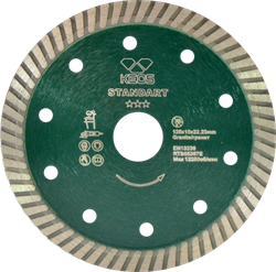 Диск алмазный KEOS Standart TURBO (гранит) 125мм/22,23 (DBS03.125) 73118