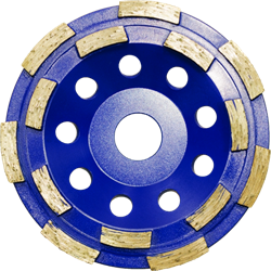 Чашка алмазная KEOS Professional двухрядная 125мм/22,23 (CDR125PRO) 73136