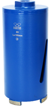 Коронка алмазная по бетону KEOS (сухой рез) М16 83/150мм (DC083.150) 73140