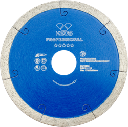 Диск алмазный KEOS Professional 115мм/22,23 сплошной (керамогранит) (DBP01.115) 73165