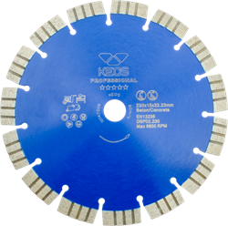 Диск алмазный KEOS Professional сегментный (бетон) 230мм/22,23 (DBP02.230) 73174