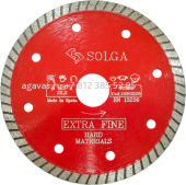 Диск алмазный Solga Diamant HARD MATERIALS сплошной (гранит, керамогранит) 125мм/22,23 74092