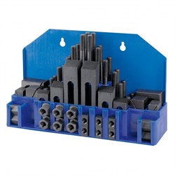 Набор прижимов для 14 мм Т-образного паза М12(58 шт.) 44092