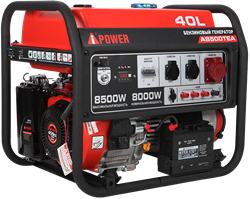 Портативный бензиновый генератор A-iPower A8500TEA 223845