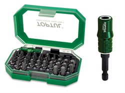 Набор бит 1/4"  35шт. с магнитным держателем TOPTUL (GACW3502) ЦБ-1023175441