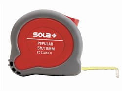 Рулетка  5м/19мм "Popular" PP 5m (SOLA) ЦБ-0002804521