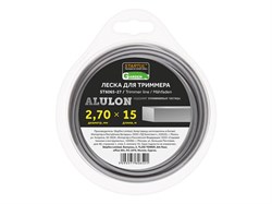 Леска ф 2.7 мм х 15 м квадратн. сеч. ALULON STARTUL GARDEN ЦБ-8805618432