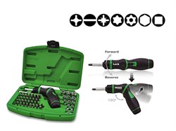 Набор бит/головок с реверсивной отверткой 54пр. TOPTUL (GAAI5401) ЦБ-0000590056