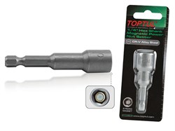 Насадка шестигранная магнитная  8х65мм блистер TOPTUL (BEAA0808G) ЦБ-0453574656