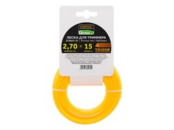 Леска ф 2.7 мм х 15 м треуг. сеч. STARTUL GARDEN ЦБ-3525615720