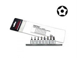 Набор бит 1/4"  8шт. TOPTUL (GAAG0805) ЦБ-0694728468
