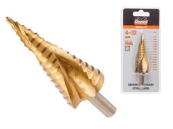 Сверло по металлу ступенчатое 4-32 мм GEPARD (GP0300-32) ЦБ-0595968000