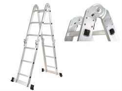 Лестница алюм. многофункц. 4х3 ступ. (стрем.-175см, лестн.-360см) 10,5кг STARTUL (ST9732-03) ЦВ-3299865128