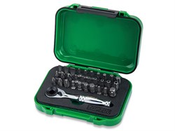 Набор бит 1/4" 31шт. с трещоткой TOPTUL (GABW3103) ЦВ-0025150257
